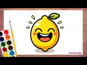 Lemon 🍋 Drawing & Colouring