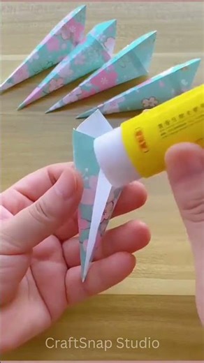 DIY Long Paper Nails 💅 | Easy & Fun Nail Art #DIYNails #PaperNails #CraftIdeas
