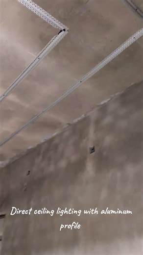Direct Ceiling Lighting Solutions with Aluminum Profiles