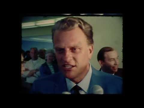 Archive 1968: Evangelist Billy Graham visits Portland