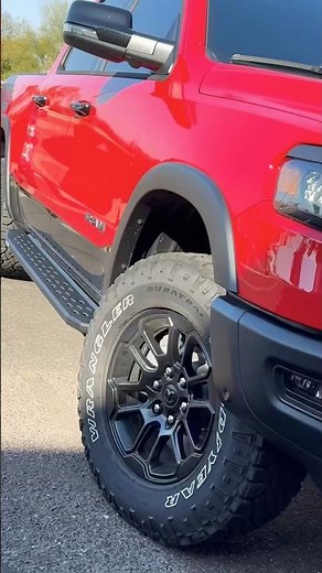 GoRhino Running Boards On Ram Rebel
