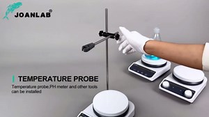 Laboratory Hot Plate Magnetic Stirrer with Heating Magnetic Stirrer Hotplate Mixer 200-1500rpm,3L