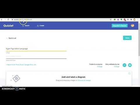 How-to Share Your Quizlet