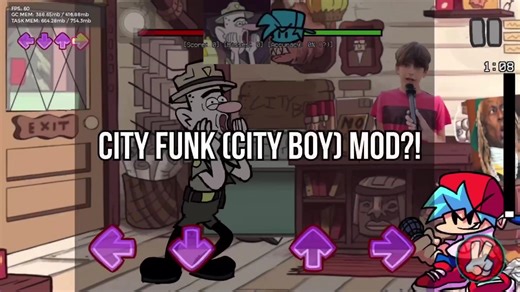 [Mod link in bio] 100% || City Boy || City Funk (City Boy) Mod || Boyfriend Vs. Deputy Durland #Fnf #FridayNightFunkin #GravityFalls #DeputyDurland #Fyp REUPLOAD