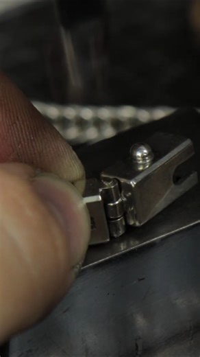 Silver Bracelet Clasp Assembly