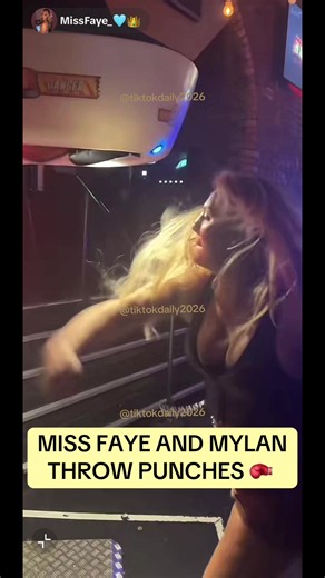 MISS FAYE AND MYLAN THROW PUNCHES #missfaye #faye #mylan #messymylan #fyp