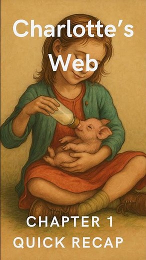 Charlotte’s Web Chapter 1 Summary In 30 seconds! #charlottesweb #chapter1summary