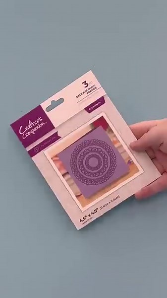 Each set of our NEW Lace Nesting Dies includes three frame dies, each smaller than the last and packed with intricate, die-cut detail so you can create delicately beautiful handmade crafts!💗 Here are just a few examples!😍 Find them here! 🇺🇸 https://bit.ly/3QwsZuv 🇬🇧 https://bit.ly/3sz8up1 | Crafter's Companion USA