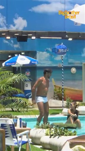 #BBB26 📹 • Só quem pegou a referência comenta aqui embaixo: SUNGA BRANCAAAAAA 🗣️ 😂 Cowboy relembrando momentos icônicos! #RedeBBB | BBB
