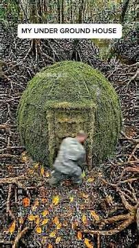 I Built an Underground House in USA 🇺🇸#sorts#undergroundhouse #viral #trend