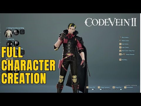 Code Vein 2 Character Creator – Everything You Can Customize (Full Demo)