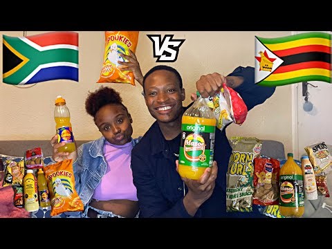 Zimbabwean snacks🇿🇼 VS South African snacks🇿🇦
