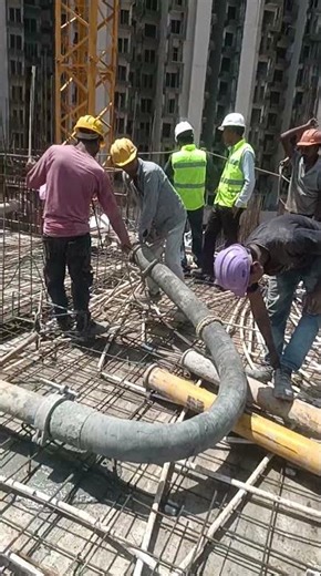mivan slab casting Wark in prog #youtubeshorts #construction #heavycivil #civilnetcheck #shortsfeed
