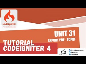 31 - Export PDF (TCPDF)