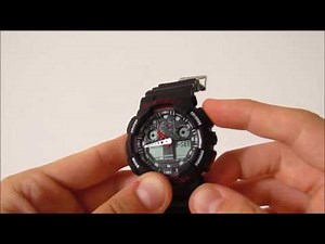 Cum setezi un Casio G-Shock Ga100