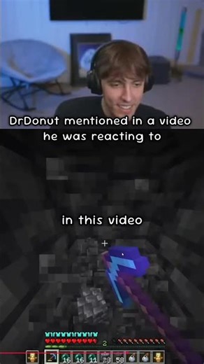 DrDonut reacts to him being mentioned in a video