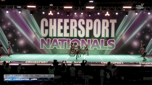 Impact Cheerleading - Amen [2026 L3 Junior - Flex - D2 - Small - A Day 1] 2026 CHEERSPORT National All Star Cheerleading Championship