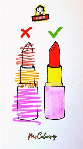 ♥️💚💄💄💄💚♥️ ll ❎️🥹✅️😁ll #shorts #shortsfeed #drawing #art #artsandcrafts #ytshorts