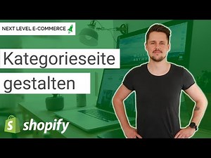 Kategorieseite & Kategorielisten bearbeiten | SHOPIFY TUTORIAL 2021 🔥