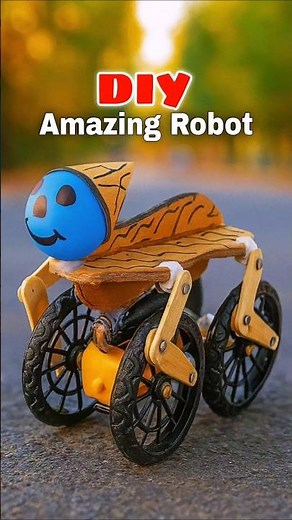 DIY Robotic Toy Car Using DC Motor | #shorts