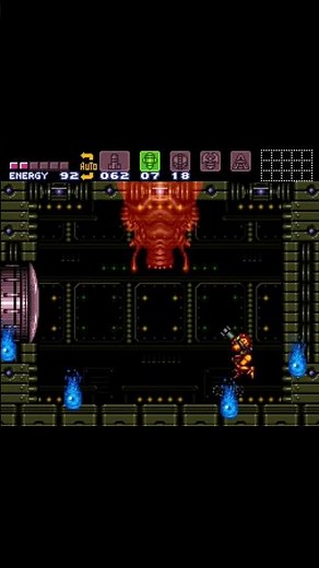 Super Metroid Boss Phantom #metroid #longplay