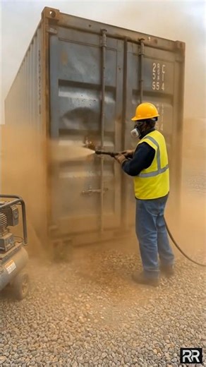 Rusty Shipping Container → Beautiful Tiny House Transformation #containerhouse #tinyhouse