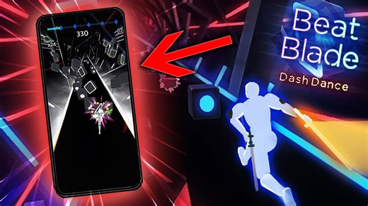 Beat Saber on mobile? | Beat Blade Dash Dance