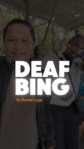 Deaf Bing : Let's learn in the basic sign language with the guest Tugue Zombie | Markiel Laygo