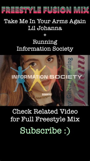 FREESTYLE FUSION MIX - Take me in your arms + Running