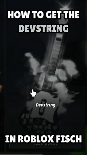 How to get the SECRET DEVSTRING rod skin | Roblox Fisch #fractal