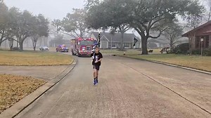 Mile 2,093: Honoring fallen Lee County Sheriff's Department, Mississippi (MS) Deputy Sheriff Rick Haggard with a 1-mile run carrying the Blue Line Flag Youth Runner: Declan | Running 4 Heroes Inc.