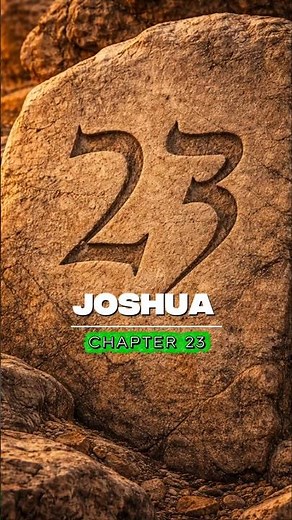 Joshua Chapter 23 | Joshua’s Final Warning ⚠️ Stay Faithful to God or Lose Everything