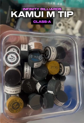 Enhance Your Billiards Game with Kamui Class A Tips