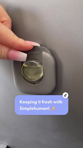 #ad Say goodbye to trash odors with the @simplehhuman odorsorb pods and liners! Link in bio! #simplehuman #simplehumanhome #45DaysofFresh #asmr