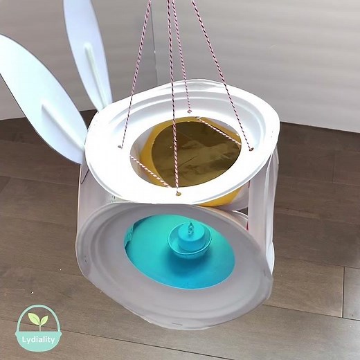 DIY Rabbit Lantern Craft | 自製兔子燈籠手工勞作 | Mid-Autumn Festival Craft For Kids | 兒童中秋節手工勞作