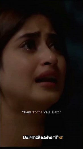 Sajal ali hard toching and sad moments