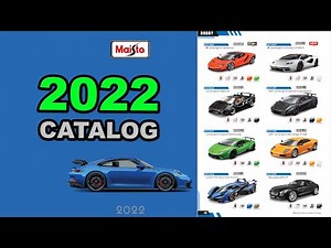 2022 Maisto Catalog - Prerelease In-Depth Look - 1:18 & 1:24