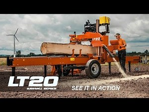 LT20 Sawmill in Action | Wood-Mizer Europe
