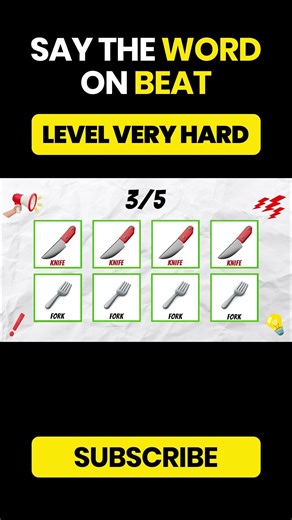 SAY THE WORD ON BEAT CHALLENGE #shorts #challenge