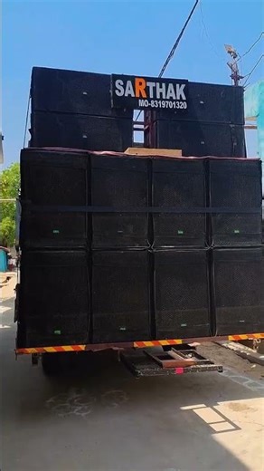 CG Ka Sabse Powerful DJ Setup 🔥 | Public Reaction | DJ Blogger #dj #cgdj #shorts #djbongkar