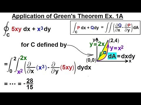 Calculus 3: Green's Theorem (4 of 21) Applications of Green's Theorem: Ex 1A