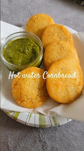 Hot Water Cornbread