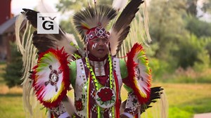 Video: George Abeyta Fancy Feather Dancing | Watch Our Wyoming Online | PBS