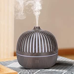 Color You Cool Mist Humidifier 3-in -1 Essential Oil Diffuser 30 dB Quiet Humidifier Auto-off Humidifier Mini Humidifiers for Bedroom Baby Room Office, with 7 Color Night Light Function
