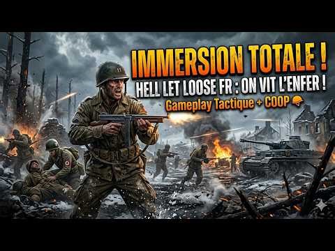 Besoin de renforts ! Viens jouer avec moi 🪖 #HellLetLoose #WW2 #TacticalFPS