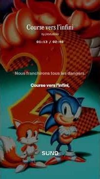 Course vers l’infini "Sonic the Hedgehog 2"
