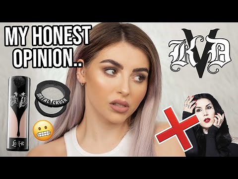 TESTING KAT VON D / KVD VEGAN BEAUTY MAKEUP! FIRST IMPRESSIONS + WEAR TEST! [4K MACRO CLOSE UPS]