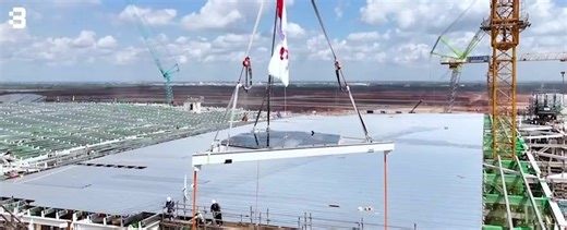 Chi tiết mặt dựng tại Sân Bay Quốc Tế Long Thành