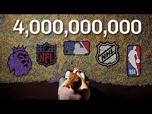 The Odds of Going Pro - Using 40,000 Marbles