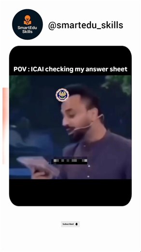 ICAI cheking answersheet #caaspirants #camotivation